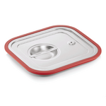 WAS Germany GN Transportdeckel Chromnickelstahl, Silikon 2/3 