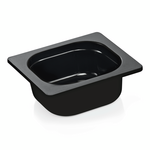 WAS Germany GN Behälter Melamin 1/6 schwarz