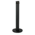 WAS Germany Standascher Stahl / Stahlblech / Stahldraht schwarz