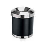 WAS Germany Papierkorb Stahl / Stahlblech / Stahldraht schwarz