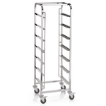 WAS Germany Transportwagen Chromnickelstahl 