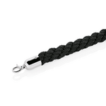 WAS Germany Verbindungskordel Polyester, verchromt schwarz