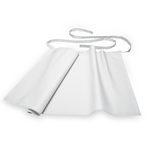 WAS Germany Schürze Baumwolle weiß