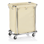 WAS Germany Wäschewagen verchromt, Nylon 