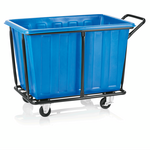 WAS Germany Wäschewagen Polyethylen, Stahl / Stahlblech / Stahldraht 