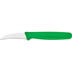 Gemüsemesser Premium, HACCP, Griff grün, Edelstahlklinge 10 cm