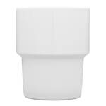 6 große Trinkbecher von Lubiana, Porzellan, weiß, Serie Kaszub/Hel 0,6 Liter