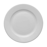 12 Beilagenteller von Lubiana, Porzellan, weiß, Serie Kaszub/Hel, Ø 160 mm