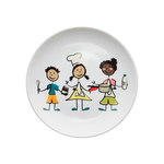 Stalgast Porzellan Kindergeschirr Teller flach Ø 165 mm