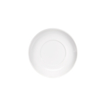 Stalgast 12 Untertassen für Kaffeetassen, reinweißes Hotelporzellan, Serie Isabell, Ø 155 mm