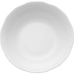 6 große Servierschüsseln von Lubiana, Porzellan, weiß, Serie Aphrodite, Ø 230 mm