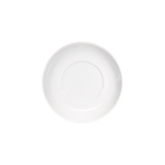 Stalgast 12 Untertassen für Cappuccino, reinweißes Hotelporzellan, Serie Isabell, Ø 160 mm