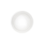 Stalgast 12 kleine Schalen, reinweißes Hotelporzellan, Serie Isabell, Ø 130 mm, 400 ml