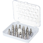 Spritztüllensatz, 16 verschiedene Tüllen