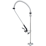 Geschirrbrause mit Mischbatterie, Einloch-Montage, zwei Mischventile