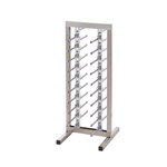 Tellerregal für bis zu 20 Teller, freistehend