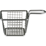 Servier-Frittierkorb eckig, 100x100x70 mm (BxTxH), schwarz