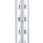 Thermometer mit Metall-Clip, Temperaturbereich -20 °C bis 50 °C