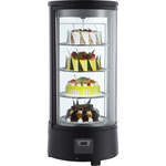 Stalgast Kuchenvitrine PAN5L mit 4 Drehtellern, Umluftkühlung