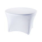 Stalgast Stretchhusse für runde Buffettische mit ca. Ø 1150 mm, Höhe 740 mm, weiß