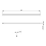 Verbindungsleiste Serie 700ND, niedrig, kurz