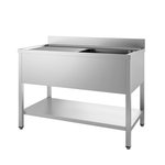 Vaiotec Topline Spültisch 700 / 1 Becken rechts + Abtropffläche B:1000