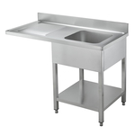 Vaiotec Topline Spülcenter 700 / 1 Becken rechts B:1200