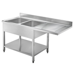 Vaiotec Topline Spülcenter 700 / 2 Becken links B:2000