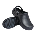 Nisbets Essentials Küchenclogs schwarz 36/37