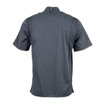 Chef Works Unisex Springfield Leichter Mantel mit kurzen Ärmeln und Reißverschluss Farbe Blau Größe S