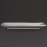 Olympia Whiteware rechteckige Servierteller 31 x 18cm (2 Stück)