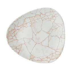 Churchill Studio Prints Kintsugi Lotusteller, Koralle, 178 mm, (12 Stück)