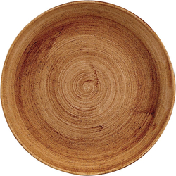 Churchill Stonecast Patina Coupe-Teller, Vintage-Kupfer, 288 mm, (12 Stück)