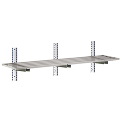 Gastro M Edelstahlwandregal 150cm breit