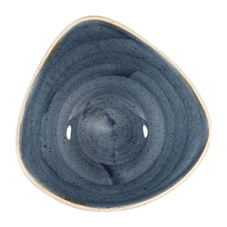 Churchill Stonecast Dreieckige Schalen, Blaubeere, 153 mm (12 Stück)