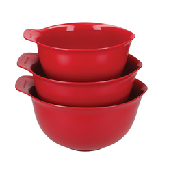 KitchenAid Rührschüsseln Empire Red (3 Stück)
