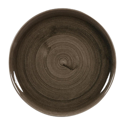 Churchill Stonecast Patina Evolve Coupe Teller Eisen Schwarz 324mm (6 Stück)