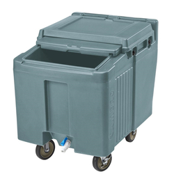 Cambro ICS125L Eisbehälter mit Schiebedeckel, Schieferblau