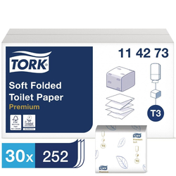Tork Großverpackung Toilettenpapier weiß (30 Stück)