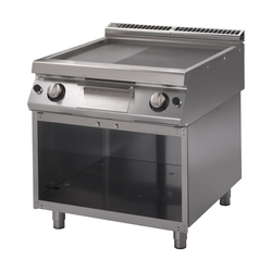 Gastro M 700 Gasgrillplatte GM70/80FTRGS 2/3 Glatt 1/3 Gerillt