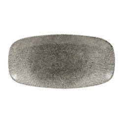 Churchill Studio Prints Raku-Rechteckplatten, Quarzschwarz, 355 mm, (6 Stück)