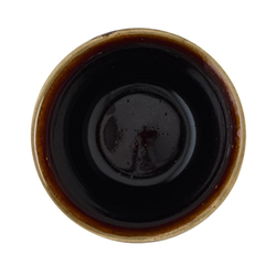 Churchill Tokyo, schwarze Tassen ohne Henkel, 236 ml, (12 Stück)