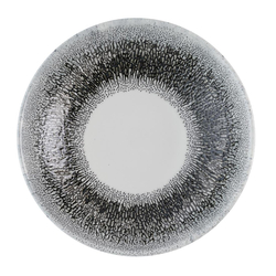 Churchill Studio Prints Fusion Black Evolve Coupe-Schüsseln, 182 mm, (12 Stück)