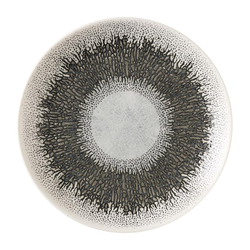 Churchill Studio Prints Fusion Black Coupe-Teller, 165 mm, (12 Stück)