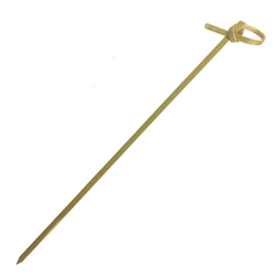 Sier Einweg-Knotenspieße Bambus 150mm (250 Stück)