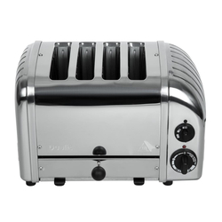 Dualit Kombi-Toaster 42174 Edelstahl 4 Schlitze