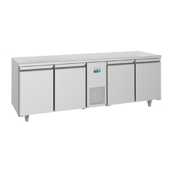 Polar U-Serie Energieeffizienter 4-Tür-Thekenkühlschrank 632Ltr