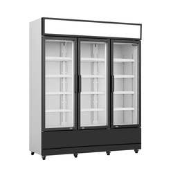Combisteel Kühlschrank 3 Glastüren Fcu-1200