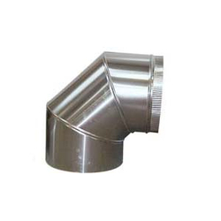 Combisteel 90° Kurve Rund Ø 300