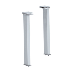 Combisteel 2 Füßgestell für Glas Rund